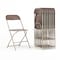 Flash Furniture Hercules Series Plastic Folding Chair Brown - 10 LB Weight Capacity Comfortable Event Chair-Lightweight Folding Chair, PK10 10-LE-L-3-BROWN-GG - alternate 1